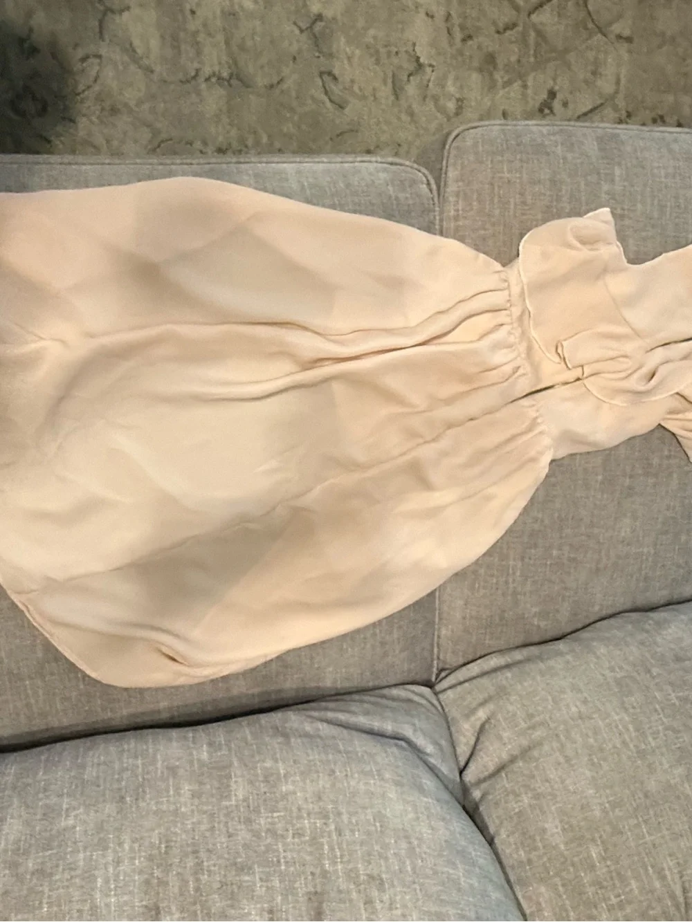 Kids Cream Ruffle Romper - Brand Not Specified